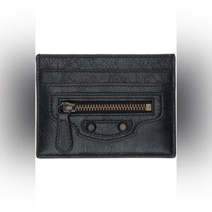 Balenciaga Black 'Le City' Card Holder